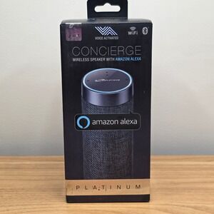iLive Platinum Concierge Wireless Speaker Amazon Alexa Wi-Fi Bluetooth ISV567B